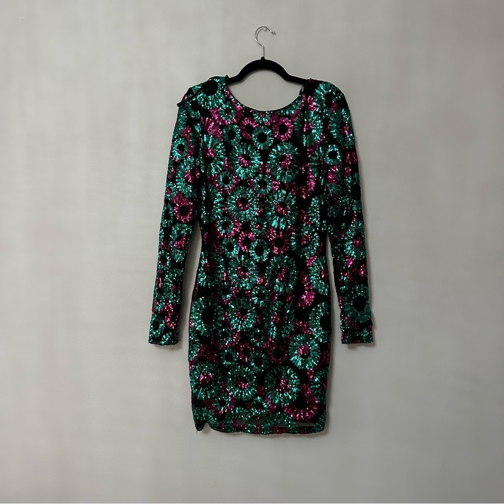 VAVAVOOM sequin party dress